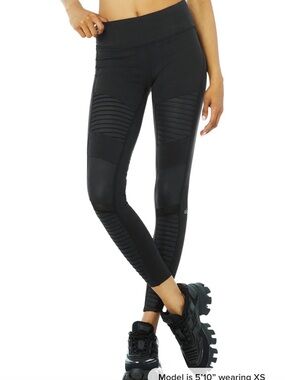 ALO Moto Leggings Grey Women’s XS